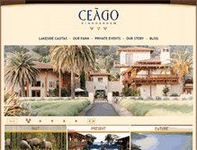 Tablet Screenshot of ceago.com